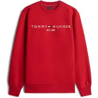 Tommy Hilfiger Sweatshirt vermelho / branco