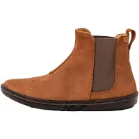 El naturalista para mulher. 253102TY0005_023 Botins em pele castanha N5310 (40), Couro, Marrom, Plano, Nenhum, Casual