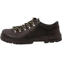 El naturalista unisex. 252661101005_001 Sapatos Arizona pretos (40), Couro, Plano, Cordão, Casual