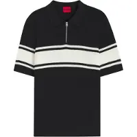 HUGO Pullover 'Sholton' marinho / branco