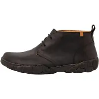 El naturalista para homem. 256181010005_001 Botins em pele N5618 Arizona preto (46), Couro, Plano, Cordão, Casual