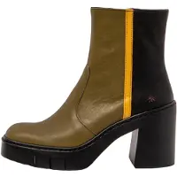 Art para mulher. 1197411VJ003_0MU Botins em pele Nappa 1974 multicoloridos -Altura do salto: 9cm (41), Couro, 8 a 10cm, Zíper, Casual