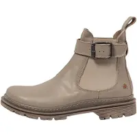 Art para mulher. 1189212SF003_020 1892 Botins em pele Nappa Sésamo/ Birmingham (41), Couro, Bege, Plano, 1 a 3cm, Casual