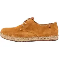El naturalista unisex. 2N6781155005_023 Sapatos de couro N678 Camurça de seda Campos castanho (42), Plano, 1 a 3cm, Cordão, Casual, Imitação