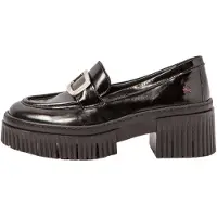 Art para mulher. 113721101003_001 Mocassins em pele 1372 preto (37), Couro, 3 a 5cm, Nenhum, Casual