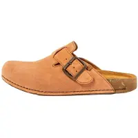 El naturalista unisex. 2579612PH005_024 Tamancos de couro N5796 Balance castanho (45), Marrom, Plano, Nenhum, Casual