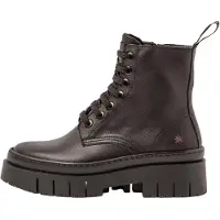 Art para mulher. 119531101003_001 Botins em pele 1953 Nappa Preto/Amberes (39), Couro, Plano, 1 a 3cm, Casual