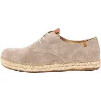 El naturalista unisex. 2N6781120005_020 Sapatos de couro N678 Campos bege (44), Plano, Cordão, Casual