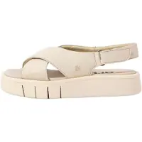 Art para mulher. 1185511ZZ003_020 Sandálias de couro 1855 Malaga bege (40), 3 a 5cm, Velcro, Casual