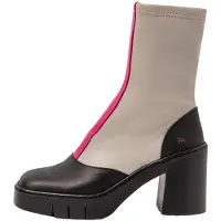 Art para mulher. 1197311LR003_001 Botins 1973 bege (41), 8 a 10cm, Zíper, Casual