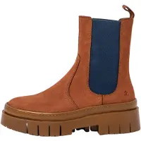 Art para mulher. 1195412WP003_023 Botins em pele castanha 1954 (42), Couro, Marrom, 3 a 5cm, Nenhum, Casual