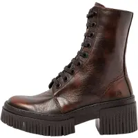 Art para mulher. 1137513E6003_012 Botas de couro 1375 York castanhas (38), Marrom, 3 a 5cm, Zíper, Casual