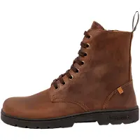 El naturalista unisex. 252641156005_012 Botins em pele N5264 Arizona castanho (42), Couro, Marrom, Plano, Cordão, Casual