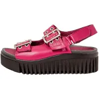 Art para mulher. 1157911O8003_043 Sandálias em pele 1579 Brighton rosa (41), Couro, 3 a 5cm, Fivela, Casual