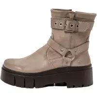 Art para mulher. 1176711EW003_039 Botins de Couro 1767 castanho (36), Marrom, 1 a 3cm, Zíper, Casual