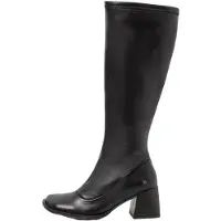 Art para mulher. 117081101003_001 Botas Elder pretas (36), Couro, Preto, 8 a 10cm, Zíper, Casual
