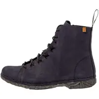 El naturalista para mulher. 2N90911NF005_0B0 Botins em pele N909 Azul agradável (38), Couro, Plano, Nenhum, Casual