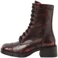 Art para mulher. 1128712F4003_008 Botins em pele 1287 Warsaw castanho (39), Couro, 3 a 5cm, Zíper, Casual, Grená