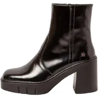 Art para mulher. 1197413EO003_001 Botas de couro 1974 Berna preto (40), 5 a 8cm, Zíper, Casual