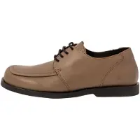 El naturalista para mulher. 2587611UN005_039 Sapatos N5876P cinzento (41), Couro, Plano, Cordão, Casual, Cinza