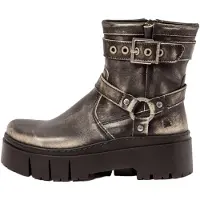 Art para mulher. 1176712EH003_001 Botins em pele 1767 Leeds cinzento (41), Couro, 3 a 5cm, Zíper, Casual, Cinza