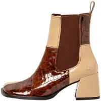 Art para mulher. 1170711F6003_0MU Botins em pele 1707 multicoloridos (37), Couro, 3 a 5cm, Nenhum, Casual