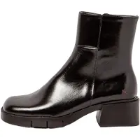 Art para mulher. 112841201003_001 Botins em pele 1284 Warsaw preto (36), Couro, 3 a 5cm, Zíper, Casual