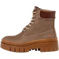 Art para mulher. 119671120003_020 Botins em pele 1967 Amberes castanho (39), Couro, Marrom, 1 a 3cm, Zíper, Casual