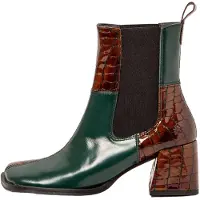 Art para mulher. 1170711F5003_0MU Botas de couro 1707 Verona verde (37), 5 a 8cm, Nenhum, Casual