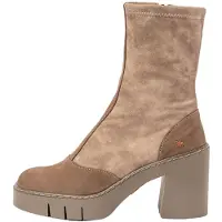 Art para mulher. 1197312TI003_020 Botins em pele 1973 taupe, bege (38), Couro, 3 a 5cm, Zíper, Casual