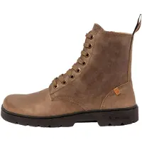 El naturalista unisex. 2526411LY005_020 Botins em pele N5264 Arizona castanho (41), Couro, Marrom, Plano, Cordão, Casual