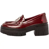 Art para mulher. 113721167003_008 Sapatos de couro 1372 York castanho (40), 3 a 5cm, Nenhum, Casual, Grená, Clássico, Borgonha