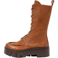 Art para mulher. 117681223003_023 Botas de couro 1768 Leeds castanho (41), Marrom, 3 a 5cm, Zíper, Casual