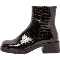 Art para mulher. 112841301003_001 Botins em pele 1284 Warsaw preto (37), Couro, 3 a 5cm, Zíper, Casual