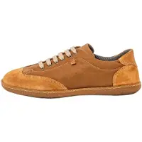 El naturalista unisex. 252951123005_023 Sapatilhas de couro N5295 El Viajero castanho (45), Marrom, Plano, Cordão, Casual