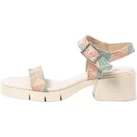 Art para mulher. 1206012GC003_ESP Sandálias de couro bege Fantasy (39), 5 a 8cm, Fivela, Casual, Multicolor