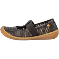 El naturalista para mulher. 25787R101005_001 bailarinas de Couro N5787R Pawikan preto (42), Plano, Nenhum, Casual