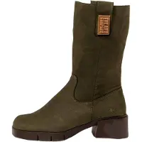 Art para mulher. 112861222003_0G3 Botas de Couro 1286 Varsóvia castanho esverdeado (42), 3 a 5cm, Nubuck, Zíper, Casual