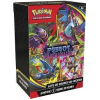 Pokemon Trading Card Game Caixa De Chamas Fantasmagóricas 6 Envelopes Latim Espanhol