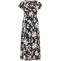 Faina Vestido preto / branco