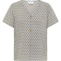 Usha Blusa preto / branco
