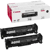 Canon 718 pack poupança 2 toners preto
