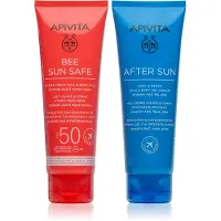 Apivita Bee Sun Safe Beach Essentials set solare