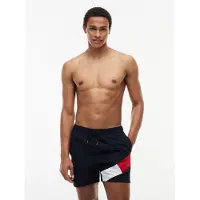 Tommy Hilfiger Calção De Banho Colour Blocked Slim Fit Mid Length
