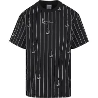 Karl kani Camisa preto / branco