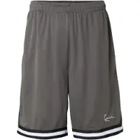 Karl kani Calças 'Essential' cinzento escuro / preto / branco