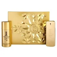 Paco Rabanne Conjunto 1 Million EDT 100 ml e stick desodorizante 1 Million 75 ml 100 ml