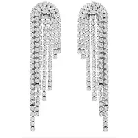 Liu Jo Orecchini Lunghi Cristalli Fashion Lj2766 — Orecchini