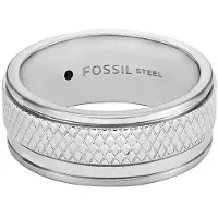 Fossil Anello Knox In Acciaio Per Uomo Jf04768040 Circuito 67 mm — Anello