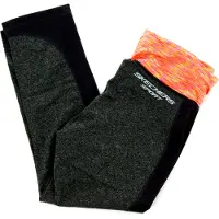 SKECHERS , Leggings sintéticas Kaylee Deep, cintura curta, tamanho 10, femininas